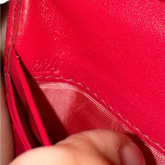 Prada Vitello Move Bi-Fold Pink Saffiano Leather Wallet - Picture 7 of 8